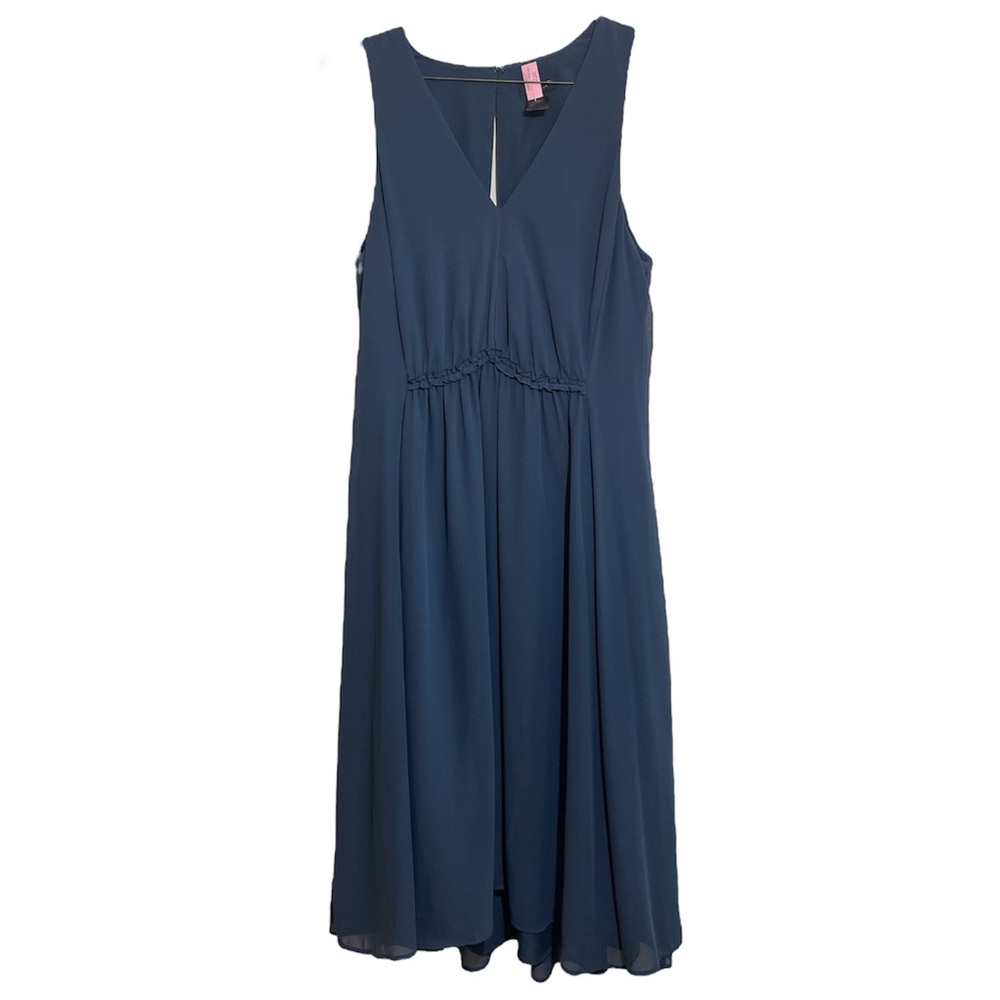 Ann Taylor Factory Navy Blue Size 8 Midi dress